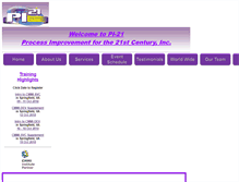 Tablet Screenshot of pi-21.com